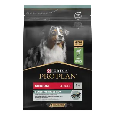 PURINA® PRO PLAN® Medium Adult Dog Sensitive Digestion Rich in Lamb